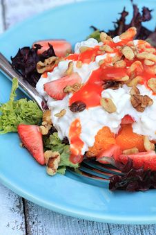 Strawberry Salad Stock Photo Strawberry Salad Stock Photo