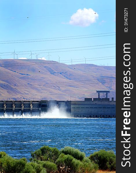 The John Day Hydro Power Dam