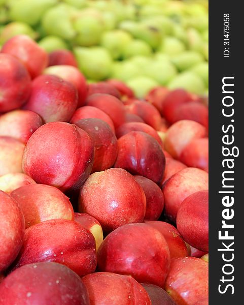 Fresh Ripe Nectarines