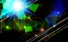 Abstract Lens Flare Technology Background. Royalty Free Stock Image Abstract Lens Flare Technology Background. Royalty Free Stock Image