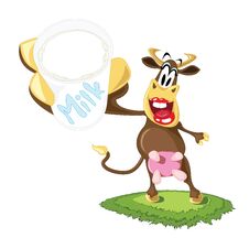 Cartoon Dairy Cow Stock Photography Cartoon Dairy Cow Stock Photography