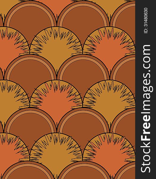 Brown abstract design background illustration. Brown abstract design background illustration