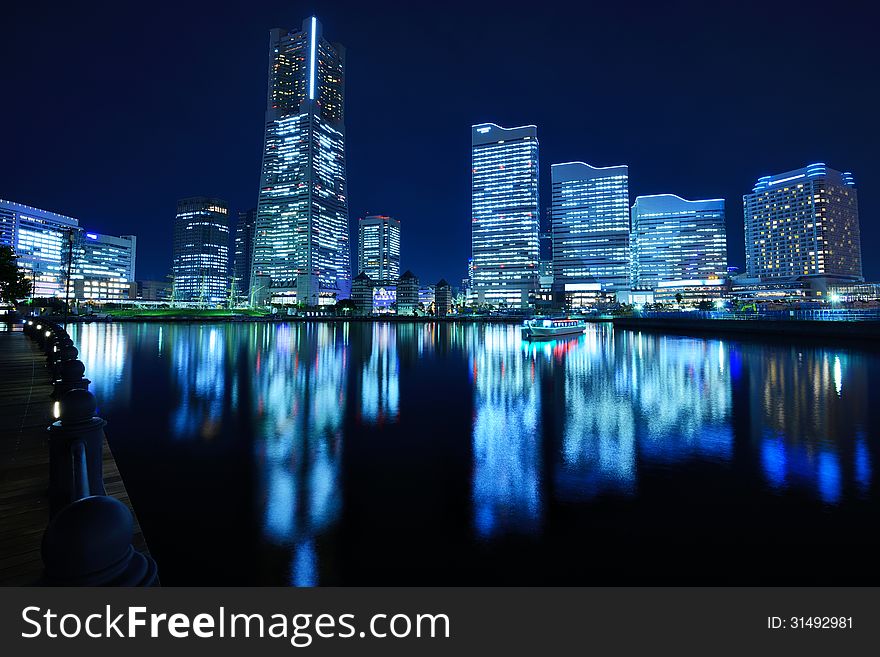 Yokohama, Japan Cityscape at Minato-mirai