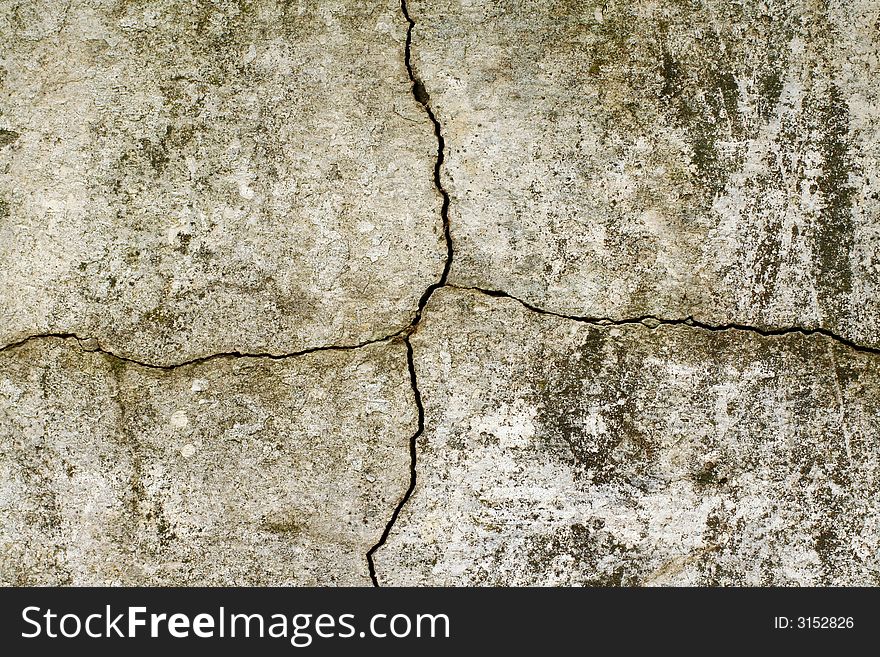 Old white cracked plaster wall. architectural background, indoor wall width crack. Old white cracked plaster wall. architectural background, indoor wall width crack