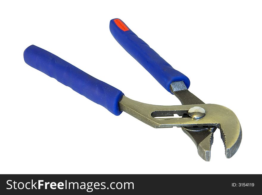 Pliers isolated on a white background