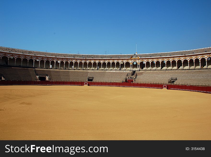 Beautiful Bullfight Arena In S