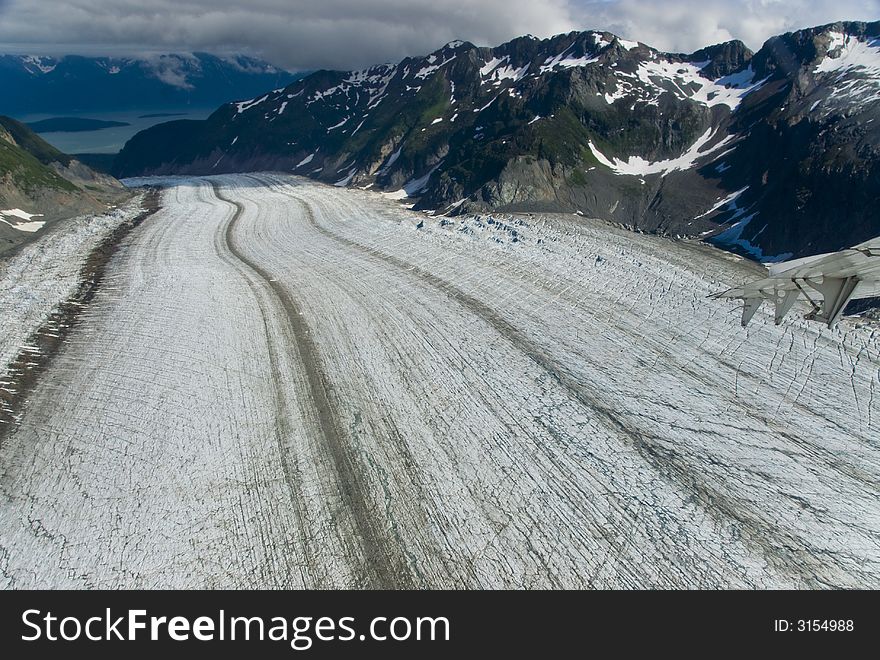 Glacier in Skagway Alaska