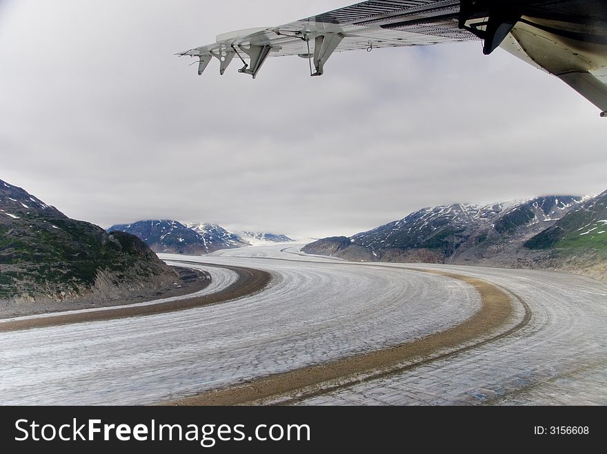Glacier In Skagway Alaska