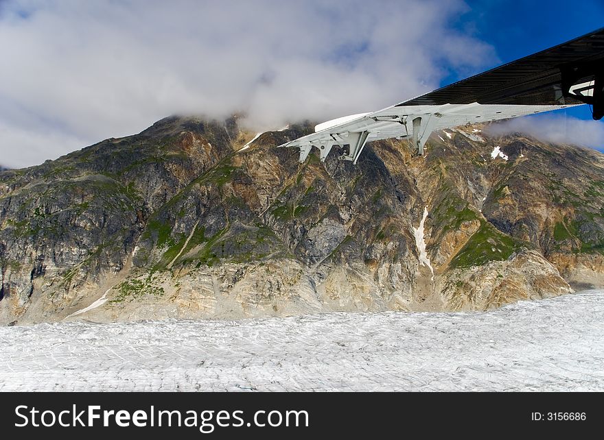 Glacier in Skagway Alaska