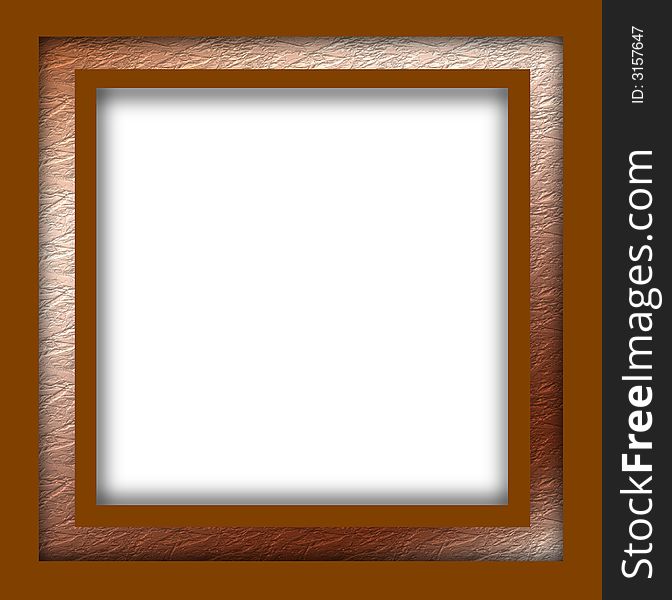 Frame with goldborder