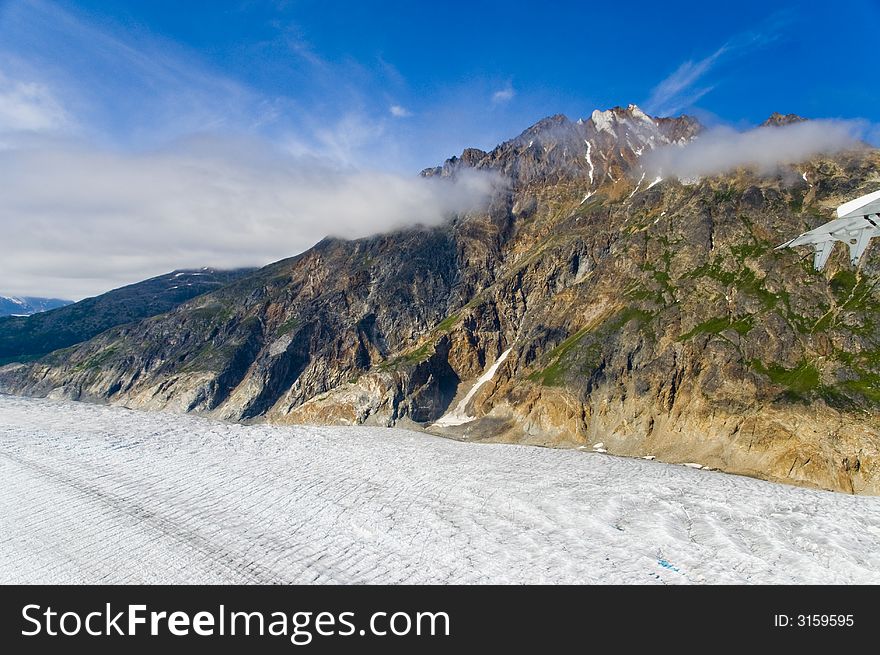 Glacier in Skagway Alaska