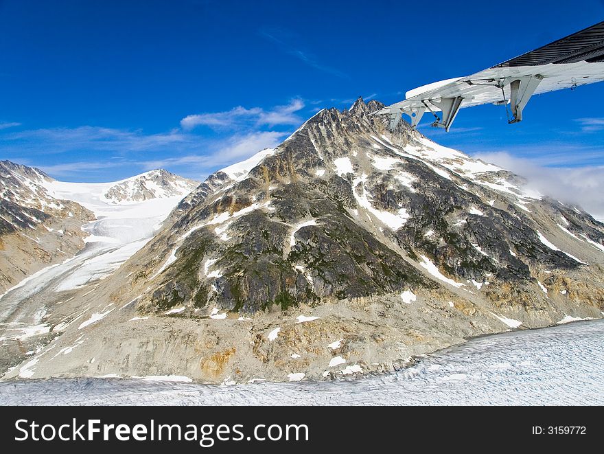 Glacier In Skagway Alaska