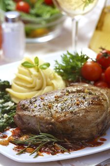Beef Steak Royalty Free Stock Image Beef Steak Royalty Free Stock Image