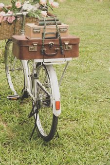 Vintage Bicycle Stock Photography