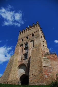 Old Castle, Gate, Tower Royalty Free Stock Photos
