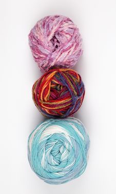 Colorful Yarn Stock Photography