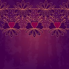 Vintage Invitation Card On Grunge Background. Royalty Free Stock Photography Vintage Invitation Card On Grunge Background. Royalty Free Stock Photography