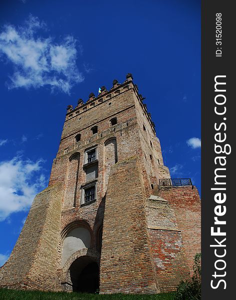 Old castle, gate in the castle, Ukrainian castle. Old castle, gate in the castle, Ukrainian castle