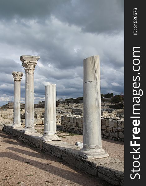 An ancient greek colony Chersonesus