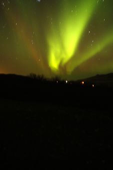 Starlit Aurora Borealis Royalty Free Stock Photo Starlit Aurora Borealis Royalty Free Stock Photo