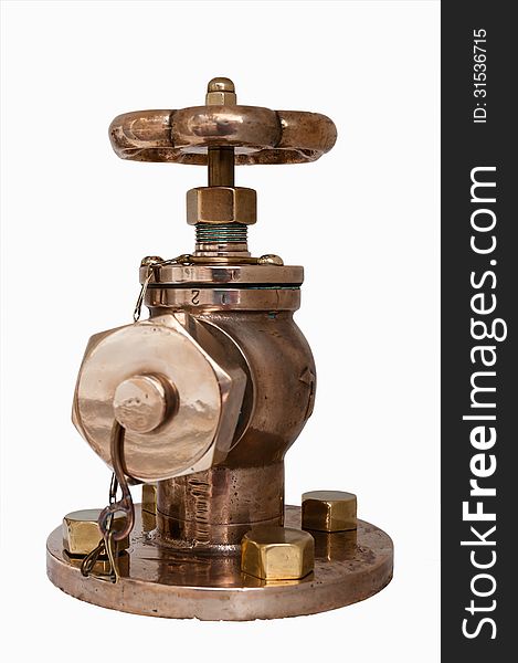 Vintage brass valves