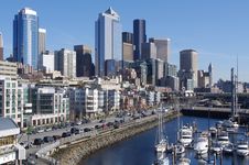 Seattle Waterfront Royalty Free Stock Images Seattle Waterfront Royalty Free Stock Images