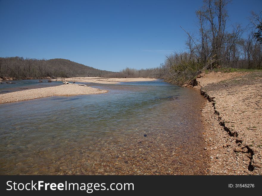 The Black River in Lesterville, Missouri.