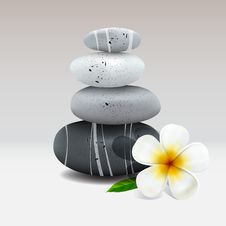 Spa Still Life With Frangipani Flower Stock Photo Spa Still Life With Frangipani Flower Stock Photo