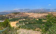Amazing Landscape Of Crete Island. Royalty Free Stock Photography Amazing Landscape Of Crete Island. Royalty Free Stock Photography
