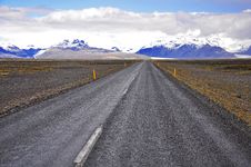 Road In Iceland Royalty Free Stock Images Road In Iceland Royalty Free Stock Images