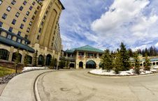 The Fairmont Chateau Lake Louise Royalty Free Stock Photos The Fairmont Chateau Lake Louise Royalty Free Stock Photos