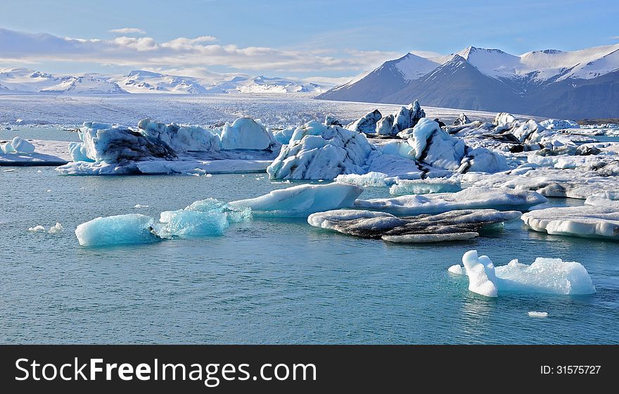 Icelandic Glacier Lagoon