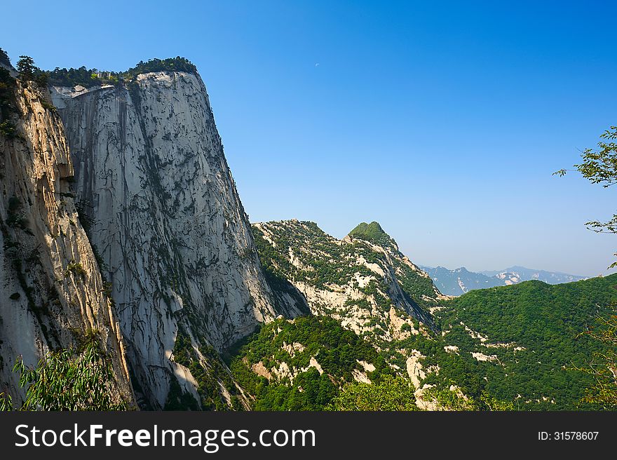 The west peak_Hua mountain_shanxi