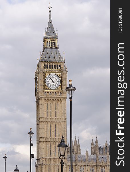 Image of Big Ben taken in London 2013. Image of Big Ben taken in London 2013