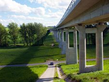 Modern Bridge Stock Images