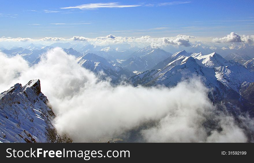 Peaks Of Bavarian Alps