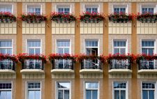 Row Of Windows Royalty Free Stock Photo Row Of Windows Royalty Free Stock Photo