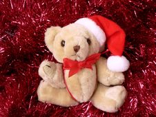 Christmas Bear Royalty Free Stock Photo Christmas Bear Royalty Free Stock Photo
