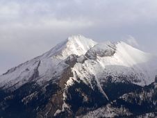 Tatra Mountains In Winter Royalty Free Stock Images