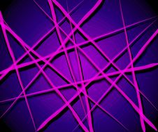 Pink Purple Overlapping Lines Stock Photography