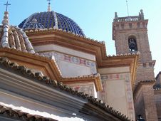 Church Dome And Bell Tower Stock Photography Church Dome And Bell Tower Stock Photography
