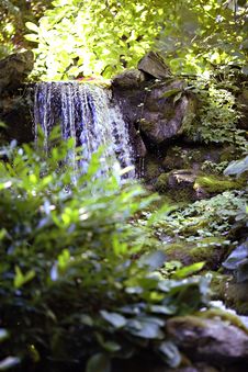 Peaceful Waterfall Stock Photography Peaceful Waterfall Stock Photography