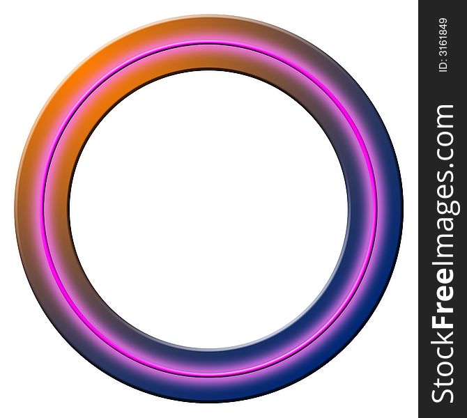 Round frame with a glowing border. Ready to fill with text. Round frame with a glowing border. Ready to fill with text