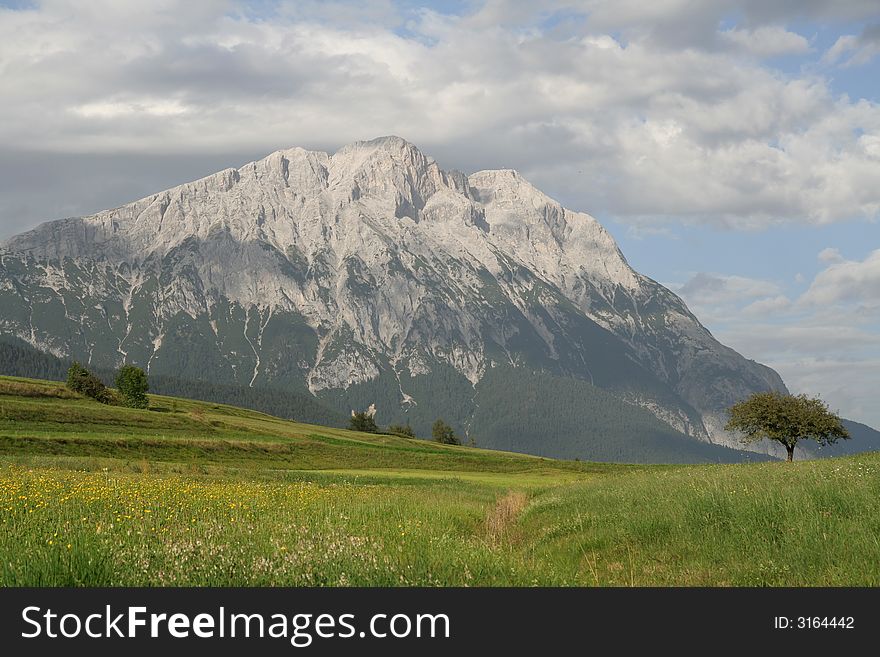 Beautiful landscape in Austrian Alps. Beautiful landscape in Austrian Alps