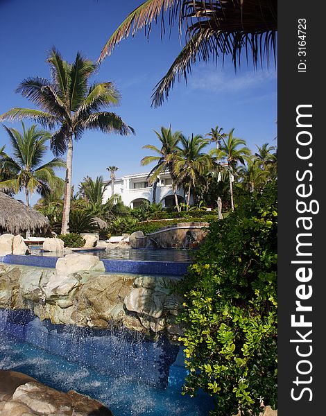 Pool in Los Cabos, Baja California Sur, Mexico