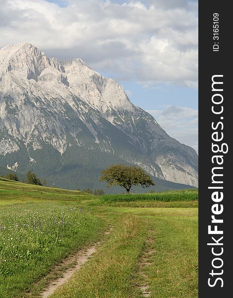 Beautiful landscape in Austrian Alps. Beautiful landscape in Austrian Alps