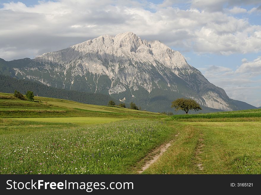 Beautiful landscape in Austrian Alps. Beautiful landscape in Austrian Alps