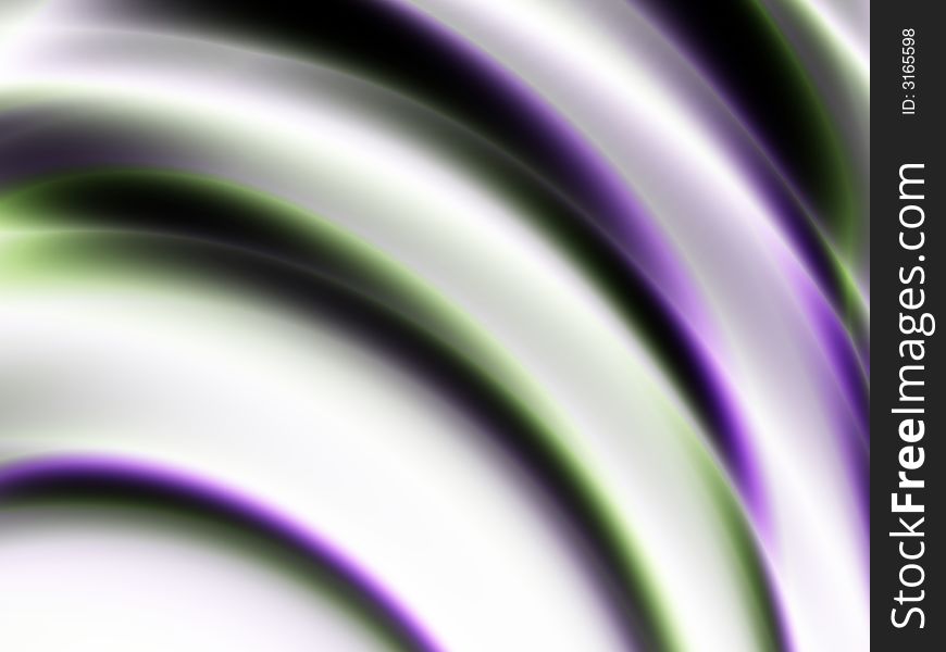 Abstract background with purple and green curves.  Copy space. Abstract background with purple and green curves.  Copy space.