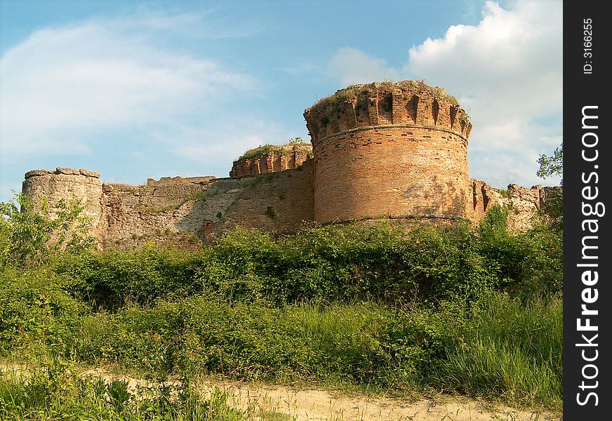 Vista del castello di montpoggiolo. Vista del castello di montpoggiolo