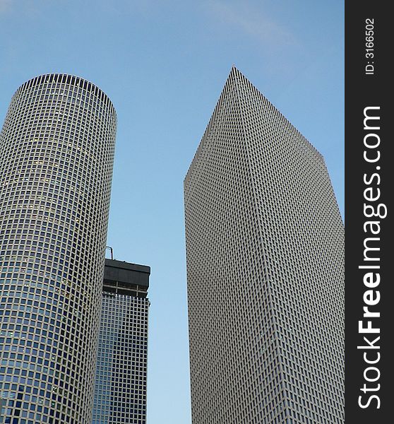 Skyscrapers in Tel Aviv, Israel